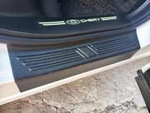 Накладки на внутренние пороги дверей для Chery Tiggo 4 2017-2019, Chery Tiggo 4 2018-, Chery Tiggo 4 Pro 2020-